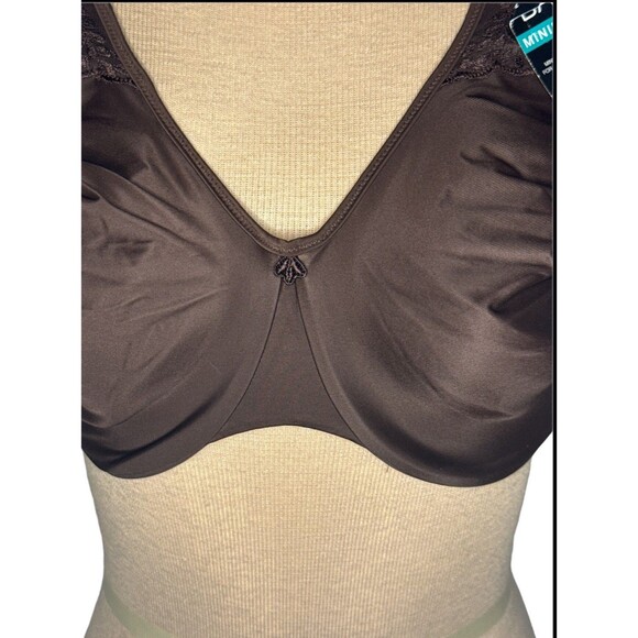 Bali Passion for Comfort Minimizer Underwire Bra, 36G - Warm Cocoa Intimates New - Picture 3 of 7